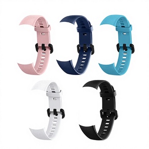 Correa de Silicona Rosa de Repuesto para <span class=keywords><strong>Reloj</strong></span> <span class=keywords><strong>Inteligente</strong></span> Huawei <span class=keywords><strong>Honor</strong></span> <span class=keywords><strong>Band</strong></span> 4, Precio de Fábrica BEEFLYPOWER, Pulsera Deportiva - Product Image 2