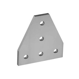 Fabrication sur mesure de tôles de précision OEM, service de découpe laser haute performance, plaque de connexion en acier épais - Product Image 1