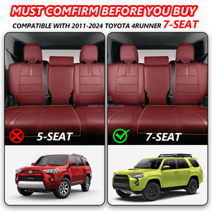 <span class=keywords><strong>Coprisedili</strong></span> <span class=keywords><strong>in</strong></span> <span class=keywords><strong>Pelle</strong></span> di Lusso Personalizzati per Toyota 4Runner (Versione 7 Posti) 2011-2022, Accessori Auto - Product Image 6