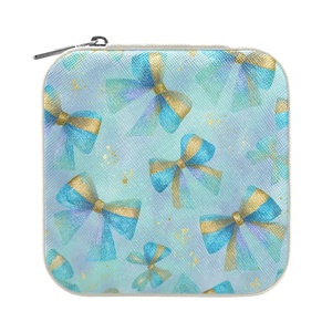 Fashion Custom Print Travel Jewelry Box Pendant <b>Earrings</b> Ring Jewelry Box Pu Leather Jewel <b>Case</b> Jewelry Storage Boxes for Women - Product Image 2