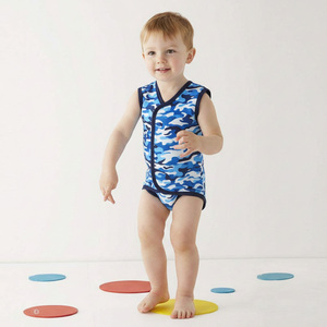 Traje de Baño Personalizado para Bebés y Niños Pequeños, Traje de <span class=keywords><strong>Neopreno</strong></span> Cálido para Bebés, Chaleco de Natación para Niños y Niñas con Protección UPF 50+ - Product Image 2