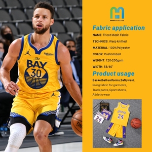 Chaîne tricot coeur <span class=keywords><strong>floqué</strong></span> maille tissu athlétique chemise hommes coupe sèche perforé tissu maille pour Jersey <span class=keywords><strong>nba</strong></span> basket-ball Sabonis 2025 - Product Image 6