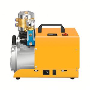 Pompe à air électrique portable haute pression 30MPa/300bar sans huile, fonctionnant avec une configuration sans huile - Product Image 5