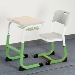 Silla <span class=keywords><strong>de</strong></span> Escritorio Individual Ajustable Directo <span class=keywords><strong>de</strong></span> Fábrica para Estudiantes <span class=keywords><strong>de</strong></span> Primaria y Secundaria, Escritorio <span class=keywords><strong>de</strong></span> Plástico Tipo C para Tutorías, Metálico - Product Image 6