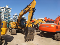 Excavatrice sur chenilles d'occasion Caterpillar 315D de 15 tonnes, importée du Japon, pour travaux de construction