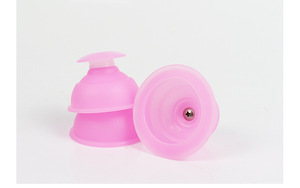 Juego de ventosas de silicona suave fácil de usar portátil para belleza y masaje productos de goma meridianos de presión negativa tazas de ventosas - Product Image 3