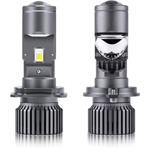 H4 bola lampu LED, Kit bohlam proyektor Mini lensa proyektor H4, LED cahaya kabut H4/9003/HB2 Canbus Hi/<span class=keywords><strong>Lo</strong></span> - Product Image 1