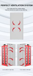 Wonegg 2000 trứng hoàn toàn tự động loại con lăn thông minh ngỗng chim gà vịt trứng mới lồng ấp điều khiển Máy Ấp Trứng - Product Image 5