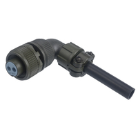 Couplage fileté Mil-C-5015 10 Shell 3106A-10-3P 10S-5P, prise MS3102, fiche droite et coudée MS3106A MS3102A