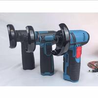 Meuleuse d'angle sans fil mini 12V 5Ah sans balais 125mm 9000 tr/min avec commande à gâchette, outil électrique industriel avec disque de meulage