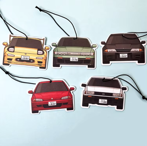 Grands cadeaux <span class=keywords><strong>moins</strong></span> chers Promotion suspendus Kawaii bricolage papier carte bonne odeur Logo personnalisé <span class=keywords><strong>d</strong></span>ésodorisants de voiture - Product Image 3