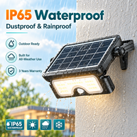 Lumière solaire LED multifonctionnelle pour extérieur, étanche IP65, avec garantie de 3 ans, 3000K 4000K 6000K, pour diverses applications extérieures