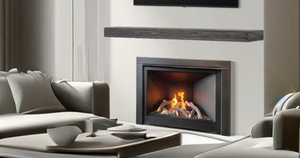 Lampe de <span class=keywords><strong>cheminée</strong></span> décorative, acier résistant à la chaleur, verre trempé, imitation bois, feu de joie, charbon de bois, lumière, télécommande, intérieur - Product Image 2