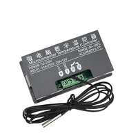 W3230 12V 24V AC110-220V Probe Line 20A Digital Temperature Control LED Display Thermostat With Heat/Cooling Control Instrument