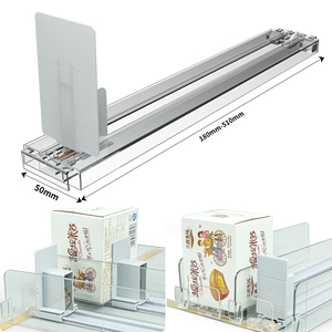Distributeur de canettes de boisson Rack distributeur automatique Pusher Tray Rack Soda Can Organizer Beverage Can Rack Shelf Pusher Glide - Product Image 2
