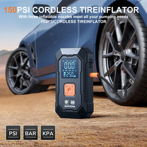 New 12V Multi-Function Portable Emergency OEM <strong>Car</strong> Jump Starter with Air Pump Power Bank and Booster <strong>Cable</strong> LED Factory Direct - Product Image 3