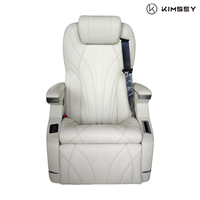 Siège modifié JS01 KIMSEY, confort de niveau avion, bicolore, pour Vito Metris W447 W448