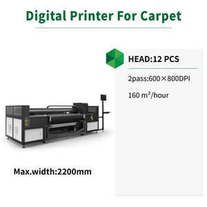 Imprimante numérique pour tapis en nylon, polyester, laine avec tête d'impression industrielle, impression jet d'encre haute précision et écologique - Product Image 4