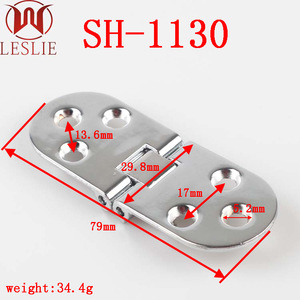 Leslie Zinc Alloy Concealed <b>Hinges</b> 2mm Flush Mount For Wardrobe Wooden Door Furniture <b>Hinge</b> Modern Design - Product Image 4
