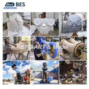 High Quality Polystyrene Eps Foam Styrofoam Expanded Polystyrene Beads Making Pre-expander Machine For Helmet ICF Block