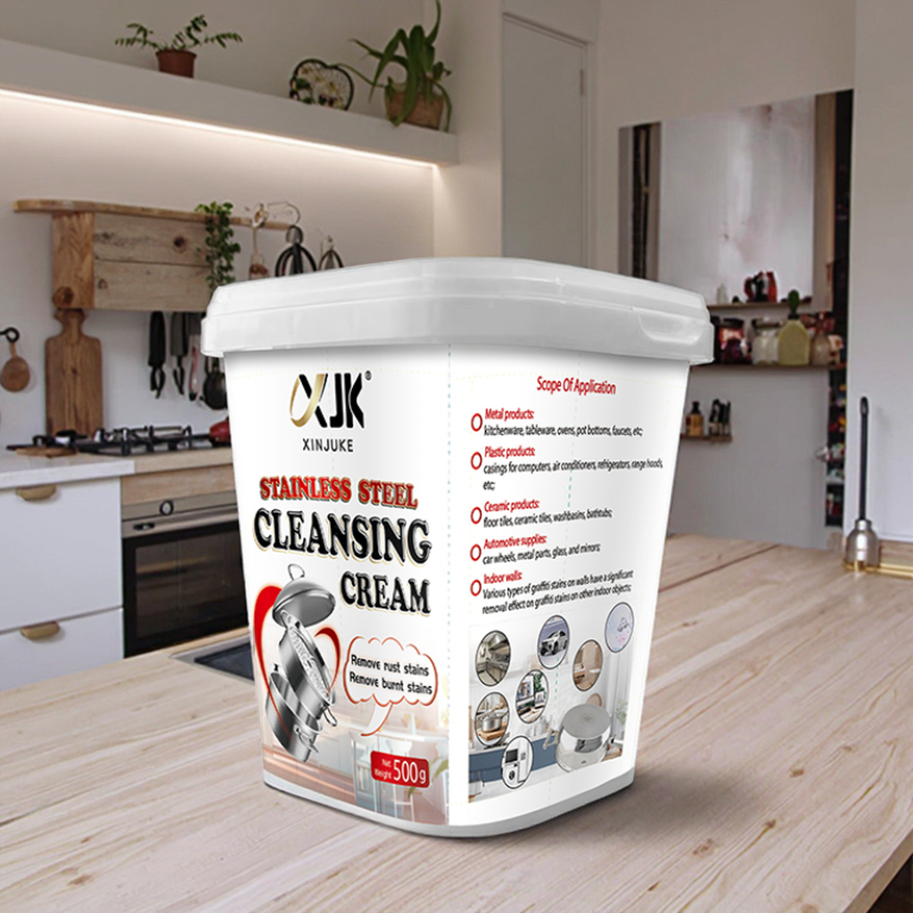 Custom 500g Anti-Rust and Anti-Oxidation Stainless Steel Cleansing Cream Multi-Purpose Household Chemicals for Products