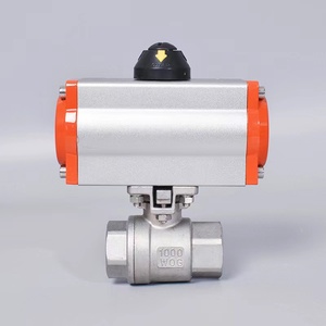Actuador de Bola de Pulgada Personalizado OEM JTAIV, de Acción Simple/Doble, Acero Inoxidable SS304/SS316, Neumático de 2 Vías, Roscado, Modelo 2PC Q611F-16P - Product Image 2
