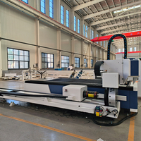 Machine de découpe laser à fibre intégrée pour tôles et tubes 3015 1500W 3000W 6000W CNC pour métaux