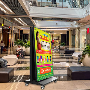 Display LED Pieghevole Portatile P1.86, Schermo <span class=keywords><strong>Video</strong></span> Digitale per Interni, Banner LED Portatile per Pubblicità da Terra - Product Image 6