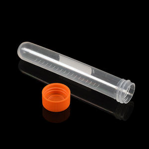 लैब प्लास्टिक स्टेरिफ्यूज ट्यूब ब्लू स्क्रू 50 एमएल 15 एमएल राउंड कंसीकल बॉटम सेंट्रीफ्यूज ट्यूब - Product Image 5