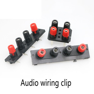 Bloque de terminales de alimentación del altavoz de audio, conector <span class=keywords><strong>banana</strong></span> - Product Image 2