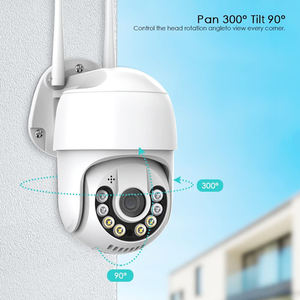 Alarme grand angle HD 1080P I/O suivi de mouvement humain caméra <span class=keywords><strong>vidéo</strong></span> réseau intelligente sans fil MINI WIFI inspection PTZ Wifi caméra IP - Product Image 5