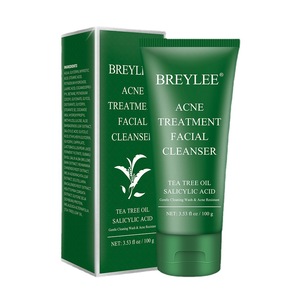 Limpiador Facial de Árbol de Té de 100g, Elimina el Acné, Controla la Grasa, Limpieza Profunda y Suave de los Poros - Product Image 1