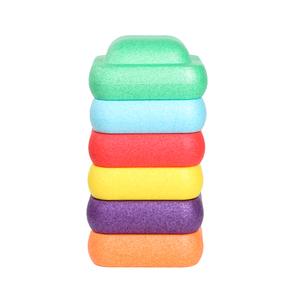<span class=keywords><strong>Piedras</strong></span> de Espuma para Niños, Entrenamiento de <span class=keywords><strong>Equilibrio</strong></span> y Coordinación, <span class=keywords><strong>Piedras</strong></span> de Juego No Tóxicas, Pista de Obstáculos, Juguetes Sensoriales - Product Image 3