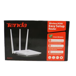 Nuevo enrutador repetidor inalámbrico <span class=keywords><strong>Tenda</strong></span> <span class=keywords><strong>F3</strong></span> de 300Mbps, fácil configuración, acabado de madera, versión en inglés para uso doméstico SOHO, cortafuegos de 2,4g QoS WEP - Product Image 4