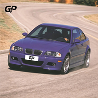 Couvre-phare antibrouillard style Hamann pour BMW E46 1998 à 2004, pare-chocs avant, paire de caches de phares antibrouillard