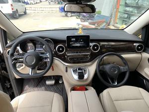 Convient pour Mercedes Benz a B C E <span class=keywords><strong>S</strong></span> G <span class=keywords><strong>GLA</strong></span> <span class=keywords><strong>45</strong></span> GLB 35 GLC 63 GLE 63 GLS 63 G 63 SL 63 AMG Volant de voiture personnalisé en cuir 2021 - Product Image 5