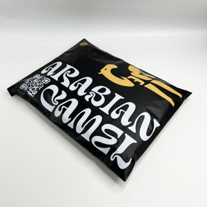 Custom Matte Black Poly Mailers Logo Print <b>Waterproof</b> Self Seal Shipping Bags Clothing Boutique Packaging Mailing Envelopes - Product Image 6