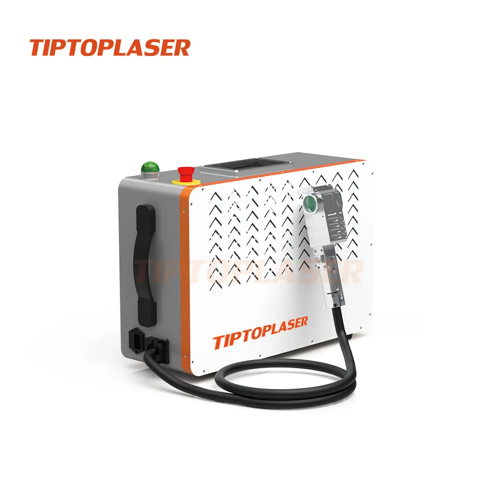 200w oxide coating laser cleaning machine for metal rust fiber laser rust removal laser remove rust air cooling method