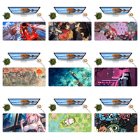 Tapis de souris personnalisé par sublimation, grand tapis de bureau pour jeux, logo personnalisé, bord cousu, tapis de souris en caoutchouc vierge pour la maison et le bureau
