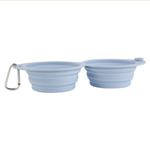 High quality Portable Dog Feeder Supplies Collapsible Dog Pet Feeding Bowl