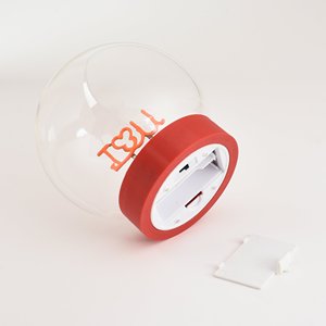 Lámpara LED de Bola de Cristal Romántica de Espectro Completo, Adorno de Neón con la Frase I LOVE YOU, Decoración de Mesa para Aniversario de Bodas, San Valentín - Product Image 5