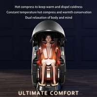 VCT-fauteuil de massage  Zero Gravity Human Touch AI Voice Stretch 4D Track, fauteuil de massage électronique pour le corps