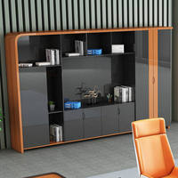 XTLBZ-080 Bureau de direction moderne en bois - Mobilier de bureau de luxe avec design extensible