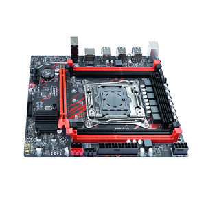 PC carte mère de jeu 128GB Xeon E5 LGA2011-3 carte mère rouge H81 Chipset quatre canaux <span class=keywords><strong>DDR3</strong></span> ATX M.2 X99 ensemble carte mère d'ordinateur - Product Image 4