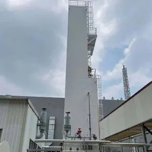 How an air separation plant works with liquid and gas oxygen and nitrogen in China