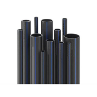 Tuyau Hdpe en polyéthylène haute densité pour PN6-20 d'alimentation en eau DN16mm 180mm 355mm 630mm PE100