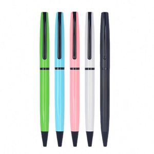 High Quality Custom Colorful Metal Ballpoint Pen Personalized Logo Advertising Twisted Design Promotional <b>Gift</b> - Product Image 1