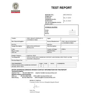 테니스 체인 힙합 구리 다이아몬드 상감 세련 하트 지르콘 행 목걸이 액세서리 - Product Image 6
