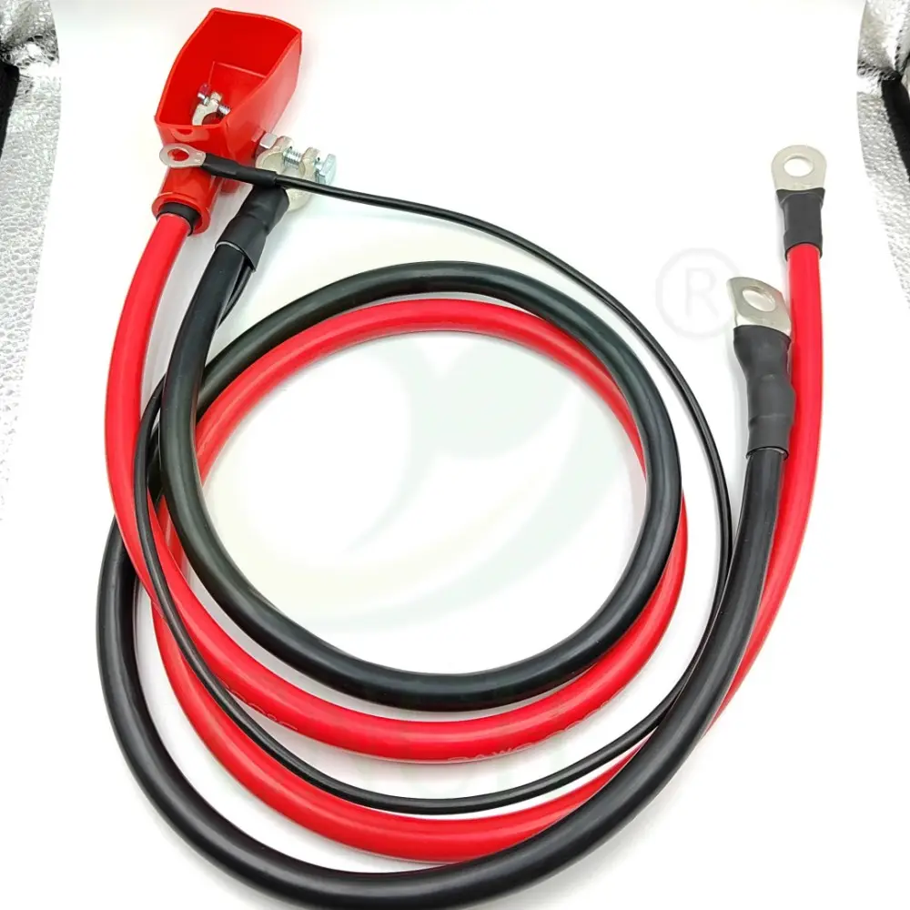 Extreme Duty Battery Cable Set Heavy Duty Battery Jumper Cables for Ford GM Cummins Truck