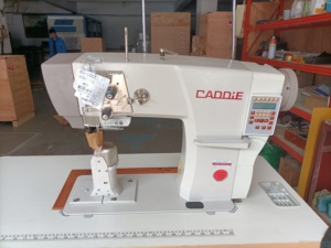 กลับติดตามอัตโนมัติด้ายตัดจักร<span class=keywords><strong>เย็บ</strong></span>ผ้าดิจิตอลจมและเข็มคู่สำหรับกระเป๋า/<span class=keywords><strong>รองเท้า</strong></span>/เสื้อผ้า/กระเป๋าสตางค์ - Product Image 3